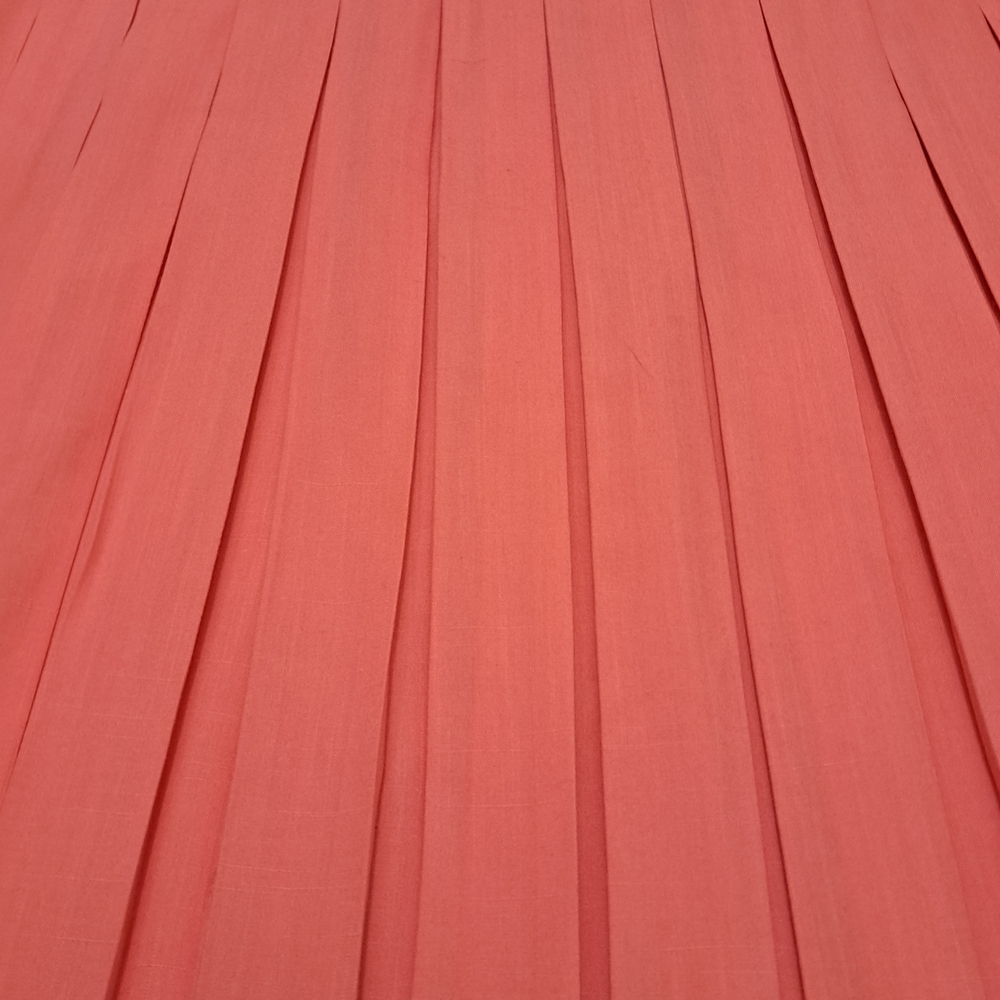 Coral Pleated Vintage Skirt👚👗 - Picture 4 of 5